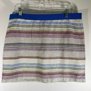 Gap Factory woven striped skirt SZ 16